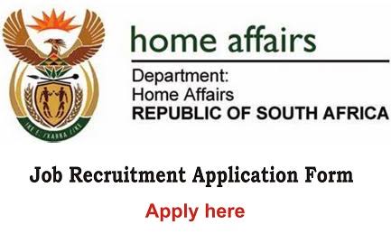 How to Apply Cashier Posts at the Department of Home Affairs